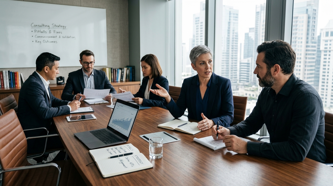 Les erreurs les plus fréquentes lors du recours au business consulting