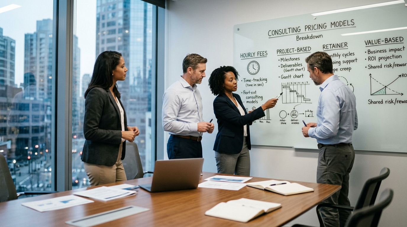 Combien coûte le business consulting ? Modèles de tarification et budgets