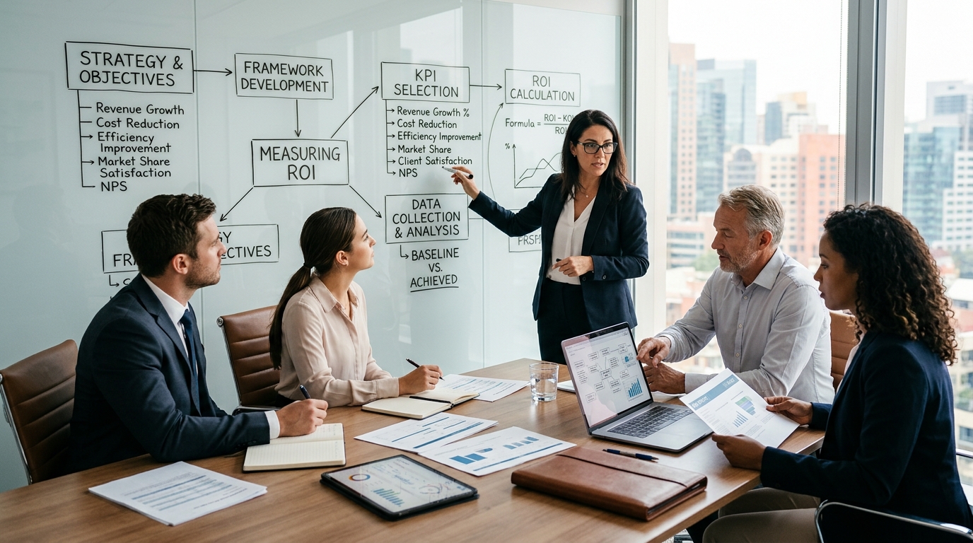 Comment mesurer le retour sur investissement du business consulting